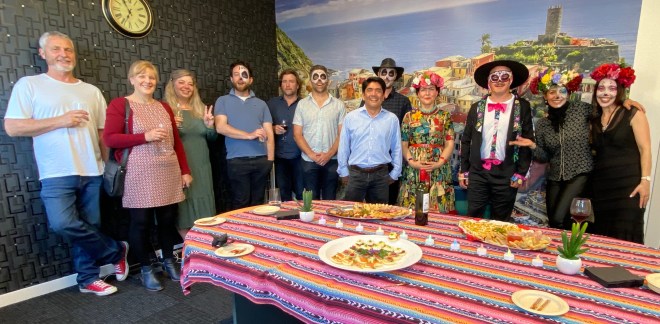 Lingua celebrates Dia De Los Muertos